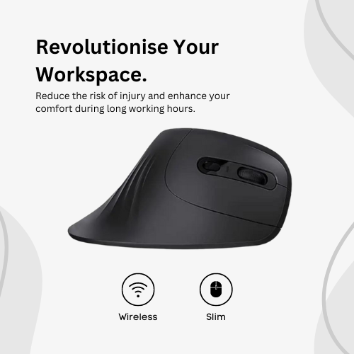 EM1 Wireless Ergonomic Mouse.