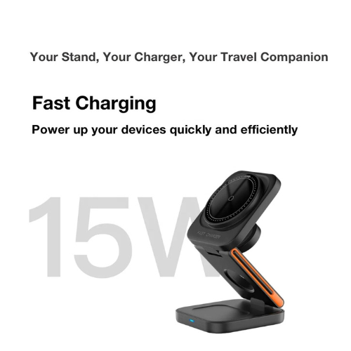 EC1 Ergonomic 3 in 1 Foldable Charger.